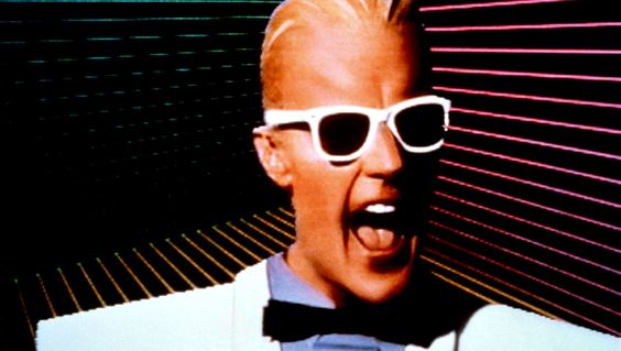 Matt Frewer as Max Headroom. No rights are asserted to this image.